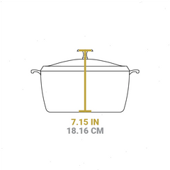 Blacklock 5.5 Quart Lightweight Cast Iron Dutch Oven