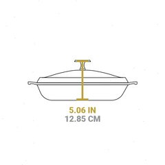 Blacklock 4 Quart Lightweight Cast Iron Braiser