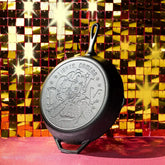 12 Inch Dolly Parton Skillet, Lights, Camera, Dolly