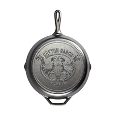 Yellowstone 12 Inch Cast Iron Steer Skillet
