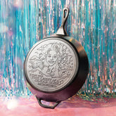 13.25 Inch Light of a Clear Blue Morning Dolly Parton Skillet