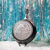10.25 Inch Dolly Parton Skillet, Deck The Halls
