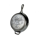 Wildlife Series™ 10.25 Inch Cast Iron Deer Skillet