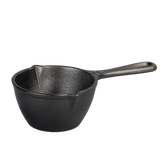 Seasoned Cast Iron Melting Pot
