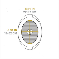 Oval Silicone Underliner