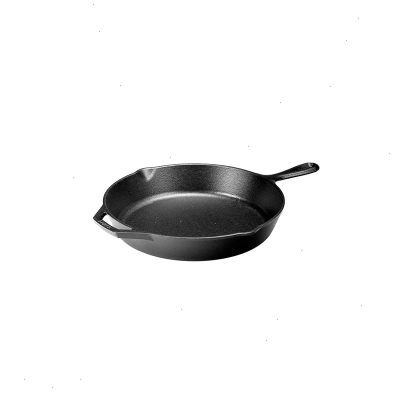 12 Inch Seasoned Cast Iron Snowflake Skillet